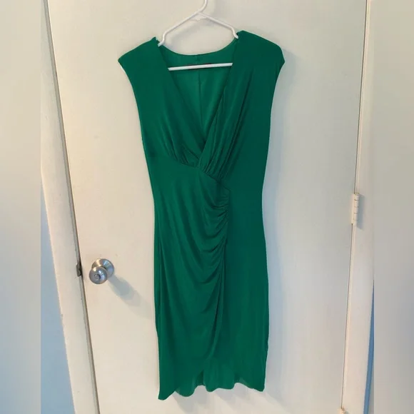 Roberto Cavalli Ruched Tulip Bodycon Dress Size IT 44/US 8